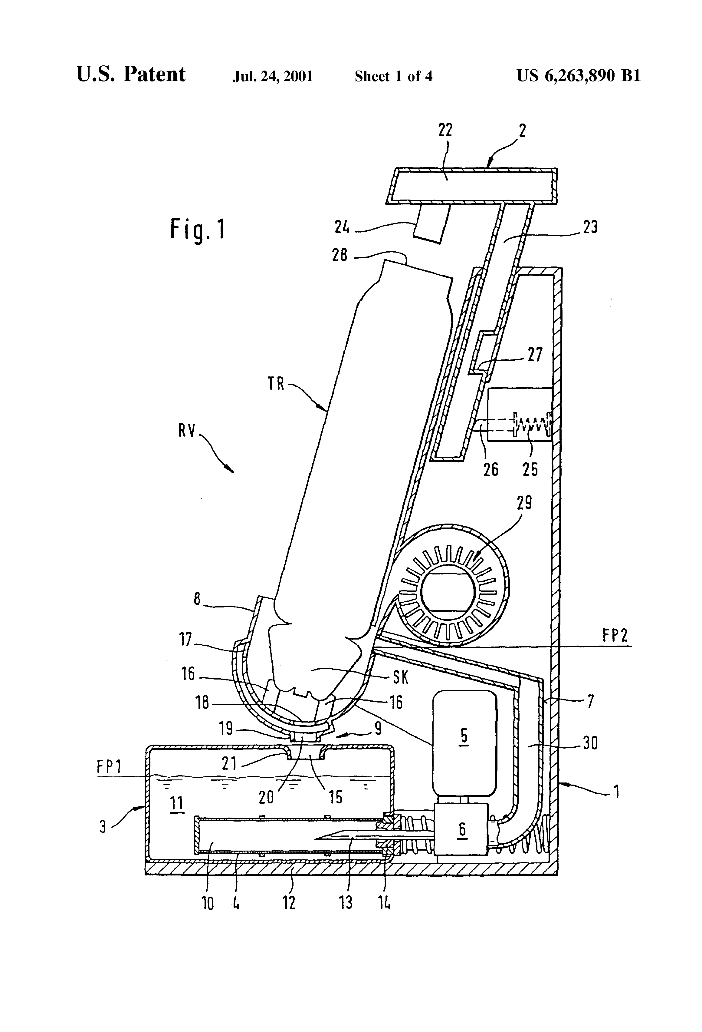 US6263890B1 FIG. 1