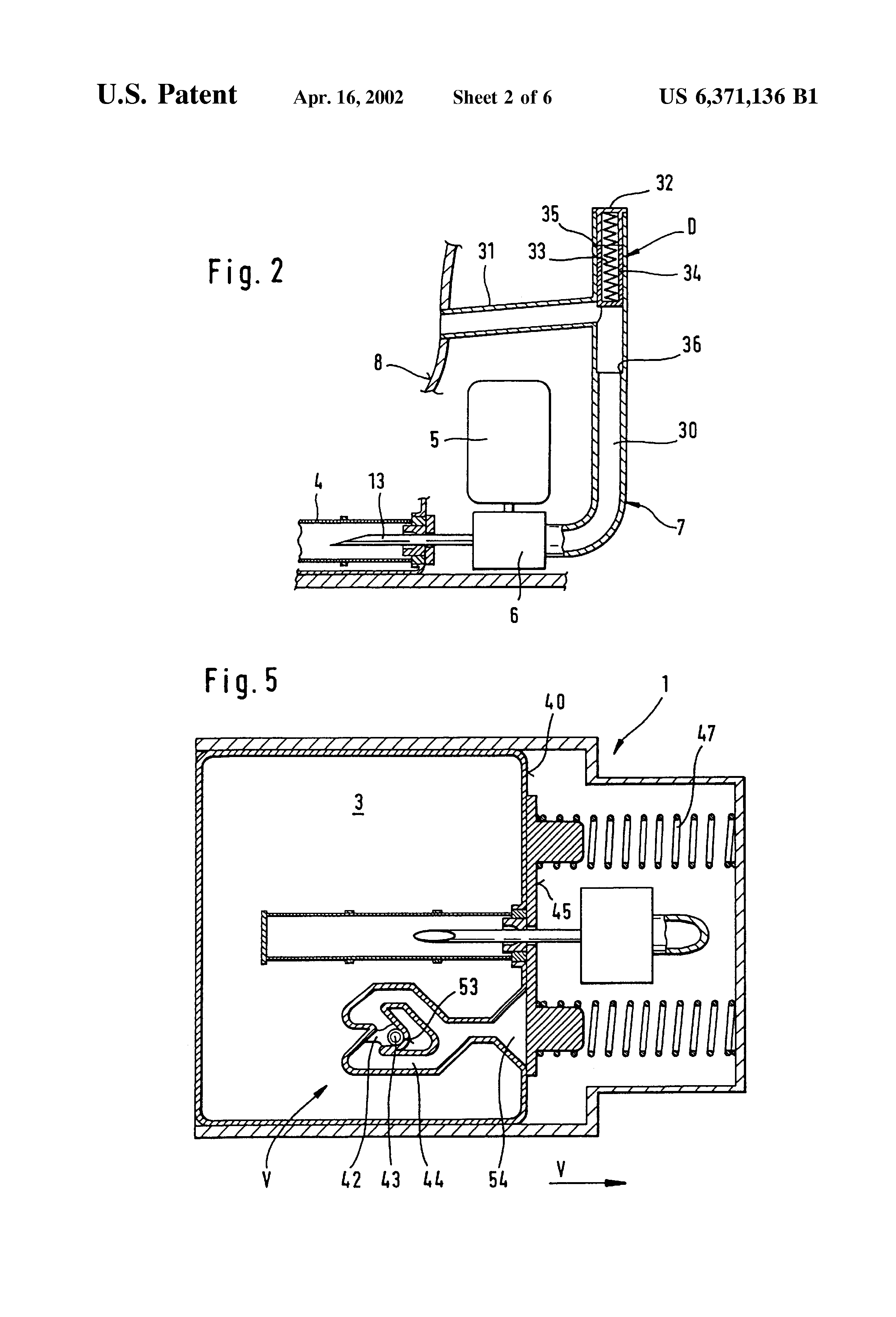 US6371136B1 FIG. 2