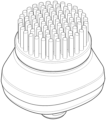 USD1010324S1 FIG.1 cleansing brush perspective