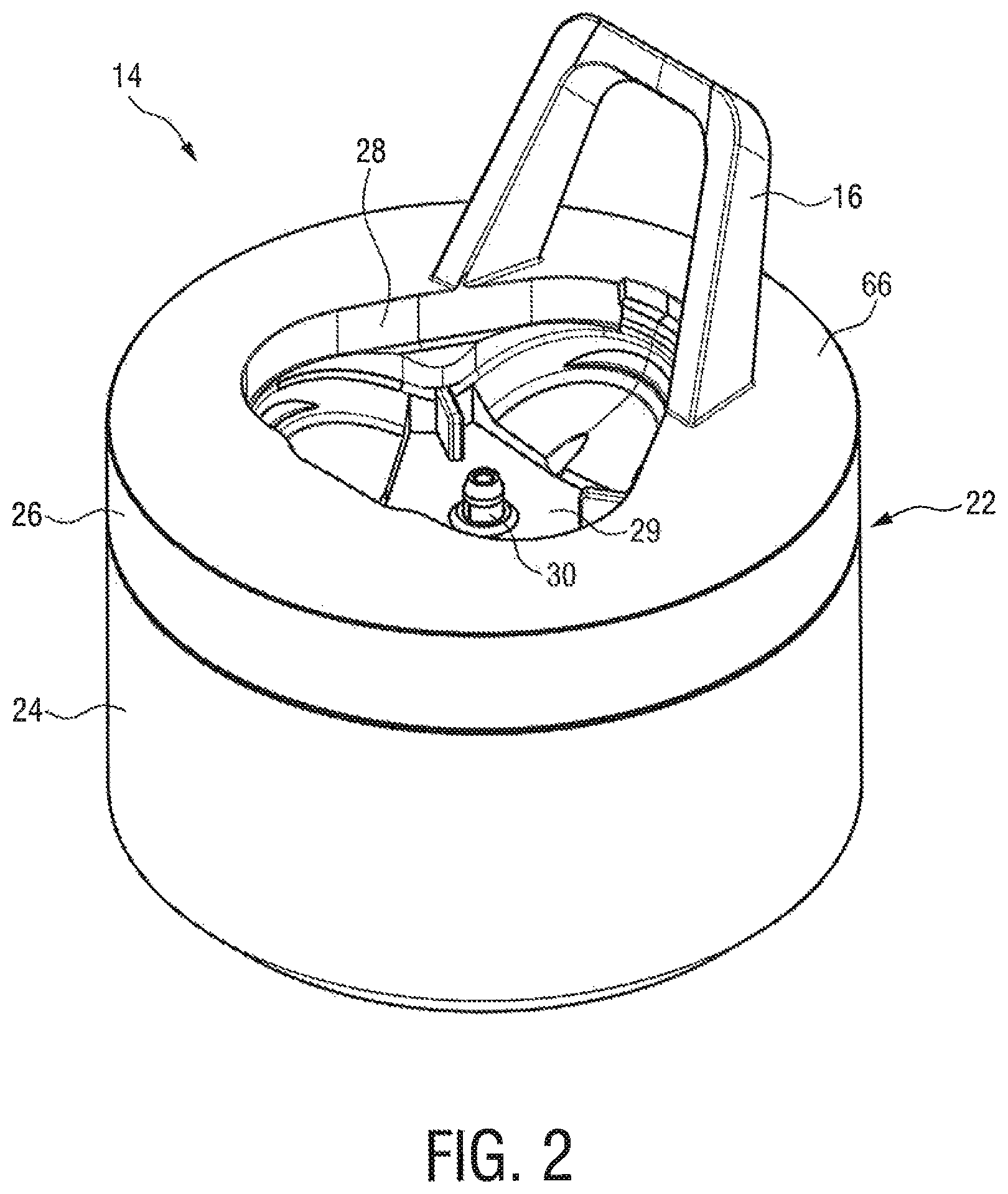 US11766793B2 FIG.3 cross-section with shaving unit