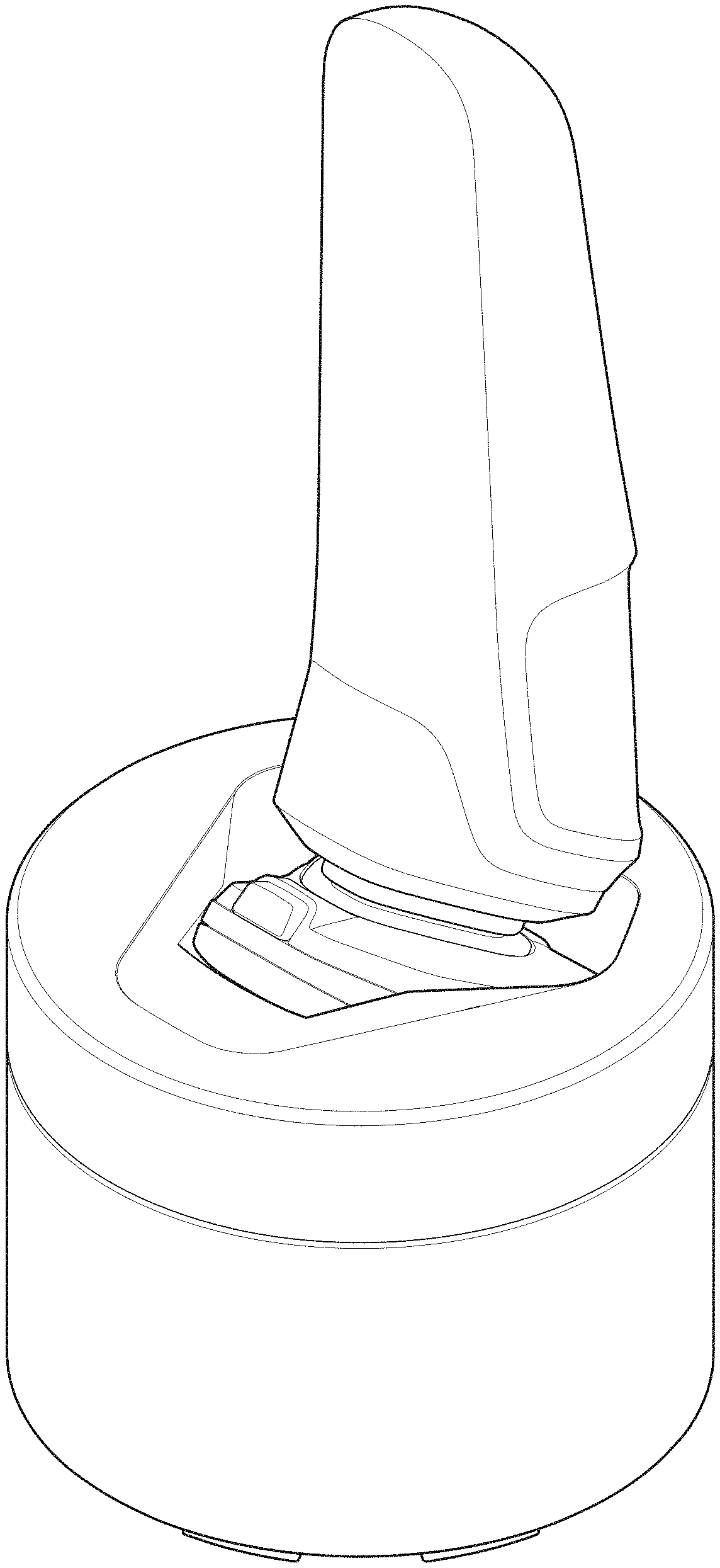 USD967534S1 FIG.1 combined shaver and cleaning unit perspective