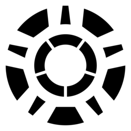 Blade circle quadrilateral design Blade circle quadrilateral design